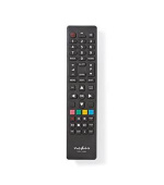 Nedis TVRC1120BK - Univerzální dálkový ovladač | Programovatelný | 2 Zařízení  | Infračervený Přenos | Černá