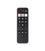 Nedis TVRC23SNBK - Univerzální dálkový ovladač | Předprogramovaný | 2 Zařízení | Infračervený Přenos | Černá