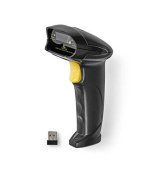 Nedis BSCNW1D100BK - Čtečka čárových kódů| Laser | Bezdrátové |1D lineární | Napájení z baterie / Napájení z USB