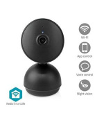 Nedis WIFICI22CBK - SmartLife Vnitřní Kamera| Wi-Fi | Full HD 1080p | Onvif | Se snímačem pohybu | Noční vidění