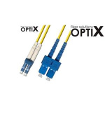 OPTIX LC-SC patch cord 09/125 1m duplex G657A 1,8mm