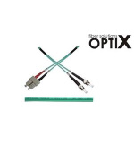 OPTIX ST-SC Optický patch cord 50/125 1m Duplex OM3