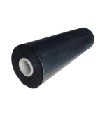 PE rolopřířez s perforací, 1400 x 1600 mm, tl. 0,08 mm, černý