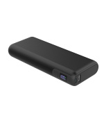 PLATINET POWER BANK 20000mAh  PD65W QC BLACK [45943]