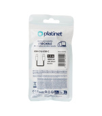 Platinet Datový Kabel USB-C - USB-C 5A, 100W, 1,5m, 480 Mbps, černý