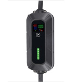 PLATINET přenosná nabíječka do automobilů, EV/PHEV AC TYP 2 11KW CEE 3F16A HOME LINE ČERNÁ s ADAPTÉREM SCHUCKO, 5m
