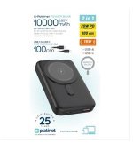 PLATINET PLATINET POWER BANK 10000 MAH 20W PD WIRELESS/Magsafe  CHARGING