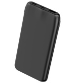 PLATINET POWER BANK 10000 MAH 3,7V 37Wh 10W 2xUSB-C 1xUSB-A BLACK