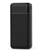 PLATINET POWER BANK 20000mAh Polymer ABS Texture Black