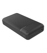 PLATINET POWER BANK 30000mAh Polymer ABS Texture Black