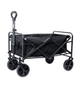 PLATINET KEMPIINGOVÝ / PIKNIKOVÝ VOZÍK 86X50X59 CM ČERNÁ