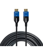 PremiumCord Ultra High Speed HDMI 2.1 optický kabel 8K@60Hz 4K@120Hz 5m zlacený
