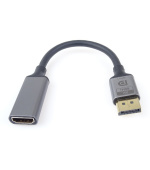 PremiumCord adaptér DisplayPort - HDMI, 8K@60Hz, 4K@144Hz Male/Female, 20cm, pozlacené konektory