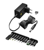 goobay Univerzální napájecí adaptér 230V/3-12V stejnosměrný max. 27W 2,25A