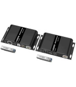 PremiumCord Optický HDMI extender FULL HD 1080p až na 40km