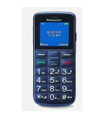 Panasonic KX-TU110EXC mobilní telefon pro seniory - barevný displej, Dual Sim, microSD, modrý