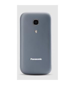 Panasonic KX-TU400EXC mobilní telefon pro seniory -  barevný displej 2,4", fotoaparát, véčko, šedý