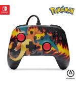 PowerA Vylepšený kabelový ovladač pro Nintendo - Pokémon Charizard Firestorm