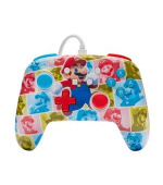 PowerA Vylepšený kabelový ovladač pro Nintendo - Super Mario - Mario Hero Reel