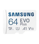 Samsung EVO Plus/micro SDXC/64GB/160MBps/UHS-I U1 / Class 10/+ Adaptér