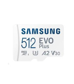 Samsung EVO Plus/micro SDXC/512GB/160MBps/UHS-I U3 / Class 10/+ Adaptér