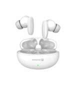 SWISSTEN BLUETOOTH TWS SLUCHÁTKA SONIC BÍLÁ