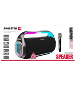 SWISSTEN BLUETOOTH REPRODUKTOR HARMONY 300W ČERNÝ