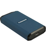 Transcend ESD410C 1TB, USB 20Gbps Type C, Externí odolný SSD disk (3D NAND flash), 2000MB/R, 2000MB/W, modrý