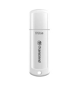Transcend 512GB JetFlash 730 USB 3.1 flash disk, bílý