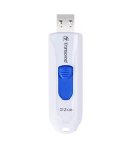 Transcend 512GB JetFlash 790W, USB 3.0 (3.1 Gen 1) flash disk, bílo/modrý