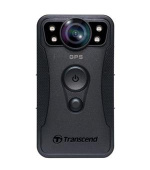 Transcend DrivePro Body 40 osobní kamera, Full HD 1080p, infra LED, 128GB paměť, Wi-Fi, Bluetooth, USB 2.0, IP67, černá