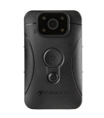 Transcend DrivePro Body 10C osobní kamera, Full HD 1080p, infra LED, 64GB karta, microSD slot, USB C, IPX4, černá