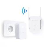 MERCUSYS MP510 KIT - AV1000 Gigabit Powerline N300 Wi-Fi Kit , 1xGLAN