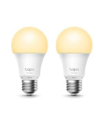 TP-Link Tapo L510E, Chytrá Wi-Fi LED žárovka, 2700K, E27 - 2 kusy