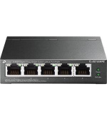 TP-Link Switch TL-SG105MPE Easy Smart, 5x GLAN, 4x PoE+, 120W