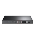 TP-Link TL-SL1218MP - 16-portový 10/100Mb/s + 2-portový gigabitový Unmanaged PoE Switch