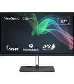 Viewsonic VP2776T-4K 27" IPS 4K/3840x2160@60Hz/5ms/400cd/2xHDMI/DP/3xUSB/microUSB/USB-C/TB4/RJ45/Repro/Pivot/HAS/VESA
