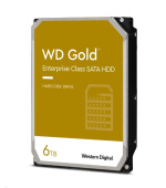 WD GOLD WD6004FRYZ 6TB SATA/ 6Gb/s 256MB cache 7200 ot., CMR, Enterprise