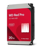 WD RED Pro NAS WD202KFGX 20TB SATAIII/600 512MB cache, 285 MB/s, CMR