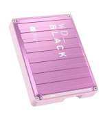 WD BLACK P10 Game Drive 2TB, růžový, 2.5", USB 3.2