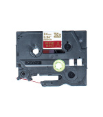 Brother TZE-RW54 zlatá na vínově červené, 24 mm, textilní páska