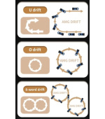 RC driftovací auto s gyroskopem 1/43