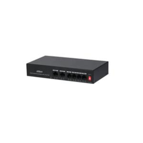 Dahua PFS3006-4ET-36 6portový přepínač Fast Ethernet se 4portovým PoE