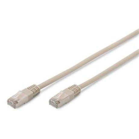 Digitus Propojovací kabel CAT 5e F-UTP, Cu, PVC AWG 26/7, délka 30 m, barva šedá