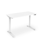 DIGITUS elektrický výškově nastavitelný stůl od 73 do 123 cm rozměr pracovní desky 120x60 cm  nosnost 50 kg