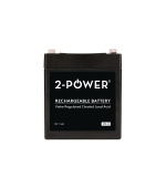2-Power 2P5-12 12V 5Ah VRLA Bezpečnostní baterie F2 ( Faston 250 )