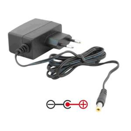 AVACOM Napájecí adaptér univerzální 12V 1A 12W konektor 5,5mm x 2,1mm plus pól uprostřed