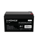 2-Power 2P12-12 12V 12Ah VRLA Baterie F2 ( Faston 250)