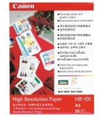 Canon fotopapír HR-101 - A3 - 106g/m2 - 100 listů - matný