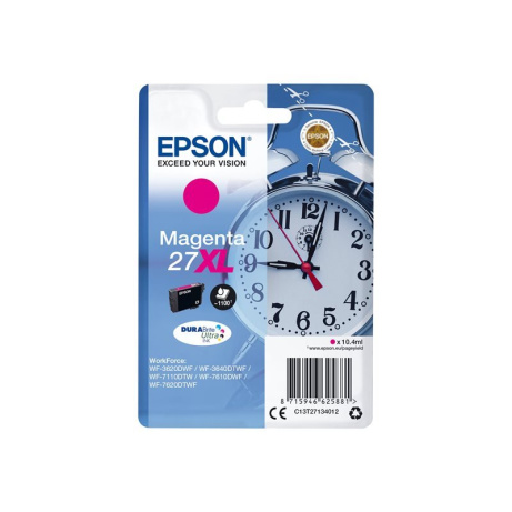 EPSON cartridge T2713 magenta (budík) XL
